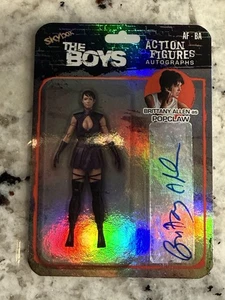 2025 Upper Deck Skybox the Boys Brittney Allen As Popclaw auto action figure - Picture 1 of 2