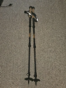 Cascade Mountain Tech Aluminum Quick Lock Trekking Poles Cork Grip - Picture 1 of 8