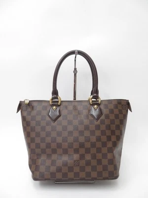 Autentica borsa tote Louis Vuitton Damier Ebene Saleya PM F#44585 - Immagine 1 di 4