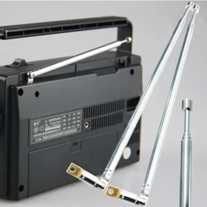 Full-Channel AM FM Radio Telescopic Antenna Replacement 63cm Length 4 Sections - Picture 1 of 11