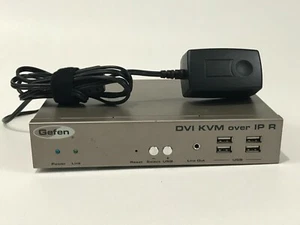 Gefen EXT-DVIKVM-LANR DVI KVM sobre IP R (solo receptor) - Imagen 1 de 3