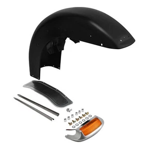 Unpainted Front Fender Light For Harley Touring Electra Glide Road King 1989-13 - Picture 1 of 18