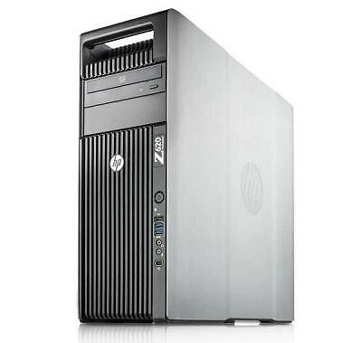 Estación de trabajo HP Z620 Dual E5-2630 v2 2,6 GHz 32 GB 512 SSD 2 TB HDD Quad 2000 Win 10 Foto 1 de 4