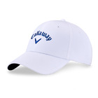 Callaway 2024 Liquid Metal Golf Cap Hat NEW Adjustable White Deep Cobalt