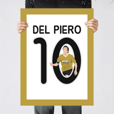 Del Piero Goal, 2007-2008 UCL Bernabeu Juventus Print/Poster/Wall-Art [Part 2/2] Cover