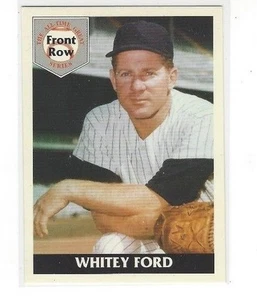 1992 FRONT ROW BASEBALL ALL-TIME GREAT SERIES WHITEY FORD #1 PROMO - NY YANKEES - Picture 1 of 2