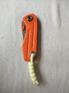 Real Steel Precision 3001 Poltergeist Works Design 14C28N Orange G10 - Bild 1 von 4
