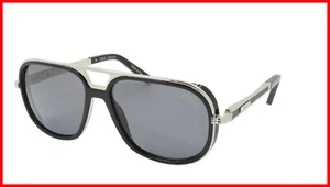 Gafas de sol ZILLI acetato de titanio cuero polarizado Francia hechas a mano ZI 65026 C06 - Imagen 1 de 9
