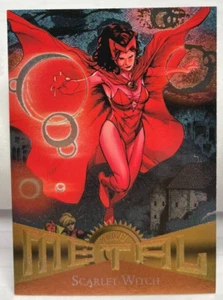 SCARLET WITCH 2013 Fleer Retro Marvel Metal #15 - Picture 1 of 2