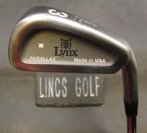 Lynx Parallax 3 Iron Regular Steel Shaft Lynx Grip - Picture 1 of 4