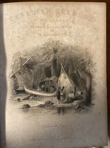 1842 Canadian Scenery Illustrated - Picture 1 of 12