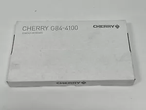 Cherry G84-4100 Compact Keyboard Wired Black (G84-4100LCMUS-2) New in Box - Picture 1 of 4