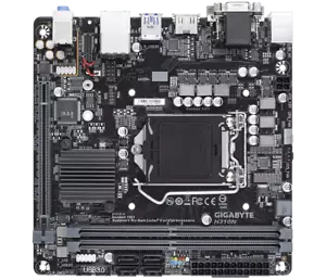Placa madre GIGABYTE H310N Intel H310 LGA 1151 Mini-ITX DDR4 M.2 CORE VGA DVI-D - Imagen 1 de 4