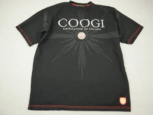 Coogi Shirt Men Extra Large Black Unification Of Color Tee Crew Neck Pullover XL - Picture 1 of 8