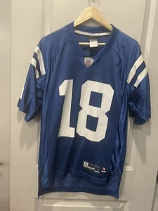 Reebok Women's NFL Jersey INDIANAPOLIS Colts Peyton Manning Blue sz S - Picture 1 of 6