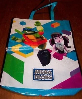 NEW MEGA BLOKS NYCC comic con exclusive bag monster high star trek TMNT halo - Image 1 of 2