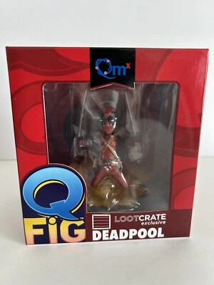 Эксклюзивная виниловая фигурка Loot Crate Marvel Q DEADPOOL QMX НОВАЯ - Изображение 1 из 4