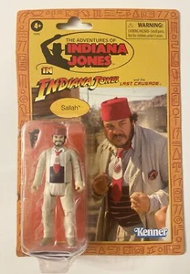 Indiana Jones Sallah Action Figure 3.75" Retro 2023 Hasbro Kenner - Picture 1 of 2