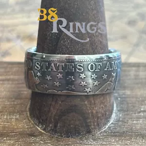 90 % SILBER Barber Half Dollar MÜNZRING USA Vereinigte Staaten GRÖSSEN 5-12 Handarbeit - Bild 1 von 9