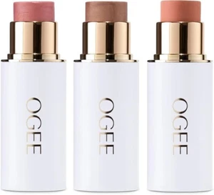 Ogee Face Stick Trio - Colección de Maquillaje GoldenContour Stick - Certificado Orgánico - Imagen 1 de 6