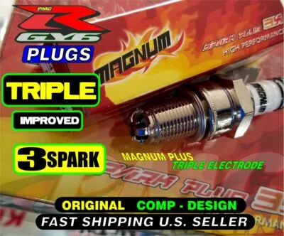 Bujía BP8MES BR8ES B8ES Triple Chispa Mejorada Banshee Blaster 2 Tiempos A++ Foto 1 de 4