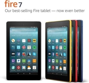 AMAZON FIRE 7 TABLET 16GB WLAN MIT ALEXA 7 ZOLL DISPLAY SCHWARZ - Bild 1 von 7
