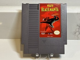 Wrath of the Black Manta - 1990 NES Nintendo Game - Cart Only - TESTED!