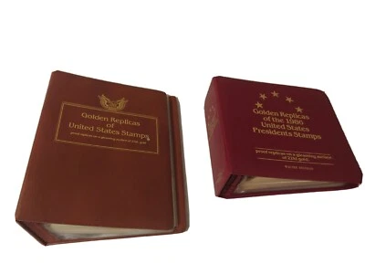 美国邮票黄金复制品 1986年美国总统邮票22k金 — 第 1/4 张图片