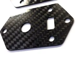 FIBRA DI CARBONIO Piastra di controllo selettore personalizzato per chitarra Fender Jaguar - Foto 1 di 5
