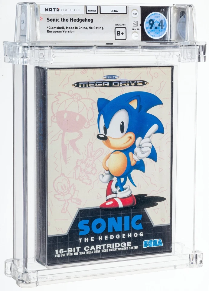 SONIC THE HEDGEHOG - SEGA MEGA DRIVE - NEU - - PAL/EU - VGA 85 - NO WATA