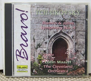 Tchaikovsky - Romeo and Juliet/Symphony No 4 - Maazel Cleveland Orch -CD  1993 - Picture 1 of 3