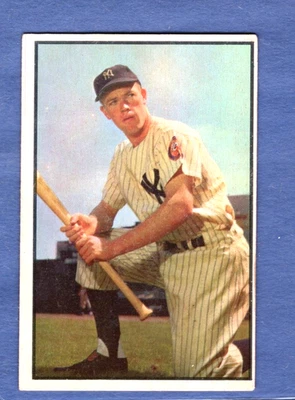 1953 BOWMAN COLOR BASEBALL #63 GIL MCDOUGHALD                           AWESOME! - Image 1 of 2