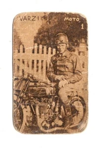 FIGURINA CARTONATA MOTOCICLISMO VARZI - Picture 1 of 2