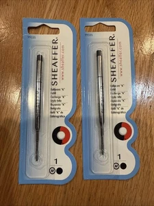 Repuesto bolígrafo Sheaffer 99335 tinta negra de punto medio (2 piezas) - Imagen 1 de 2