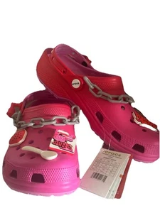 Crocs X Franken Berry Exclusive General Mills Monster Cereal Pink Shoes M10/W12 - Picture 1 of 6