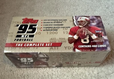 Juego completo de 468 tarjetas de fútbol americano Topps 1995 sin abrir selladas de fábrica L27 Foto 1 de 4