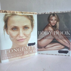 Cameron Diaz Books Lot Body Book & Longevity 1st Ed Hardcover Fitness & Health - Bild 1 von 12
