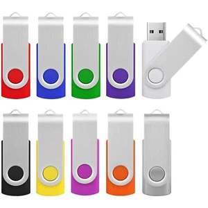 USB Sticks 8GB Sets, USB 2.0, Flash Drives, Mehrfarbig, Daten Speicher - Bild 1 von 2