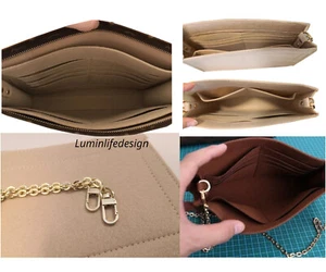 Bag organizer/bag insert/organizer bag insert for LV Poche toilet 19/26 - Picture 1 of 5