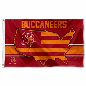 Tampa Bay Buccaneers Football fans 3x5 ft Country Flag - Ideal NFL Gift Banner - Picture 1 of 1