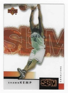 2000-01 Upper Deck Slam Shawn Kemp Cleveland Cavaliers Card #11 Acetate - Picture 1 of 2