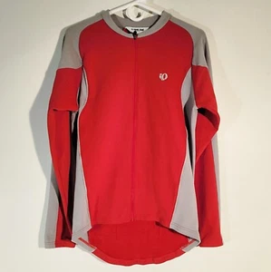 PEARL IZUMI IQ Women's Medium Thermal Jacket Full Zip Cycling Red & Gray - Picture 1 of 4