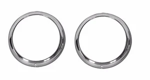 1949-52 Chevrolet BelAir, 150, 210 Headlamp Bezel - Pair New Dii - Picture 1 of 1
