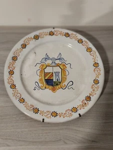 PIATTO DA PARETE in ceramica di Castelli - Foto 1 di 4