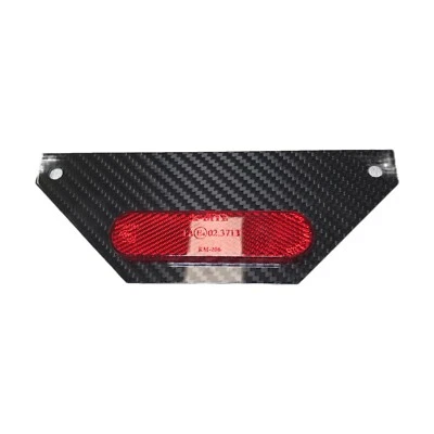 Number Plate Reflector, Carbon Fibre - image 1 of 4
