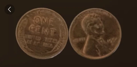 1954 s penny error, uncirculated United "S"tates of Am"e"rica error Cover