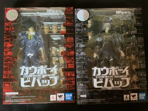 S.H.Figuarts Cowboy Bebop Spike Spiegel & Vicious 2set Figure BANDAI New Vintage Cover