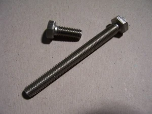 25St. Sechskantkopfschrauben DIN 933, V2A rostfrei, M2x12 - Bild 1 von 1