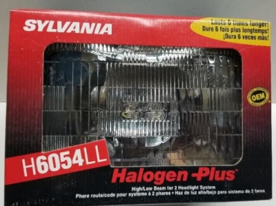 Faro halógeno Sylvania Long Life H6054 Plus haz alto/bajo NUEVO Foto 1 de 2