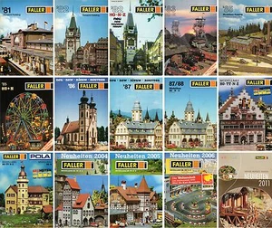 FALLER Prospekt-Gesamt-Katalog-Neuheiten-Jahreskatalog-Spur H0-TT-N-Z-neuwertig - Picture 1 of 16